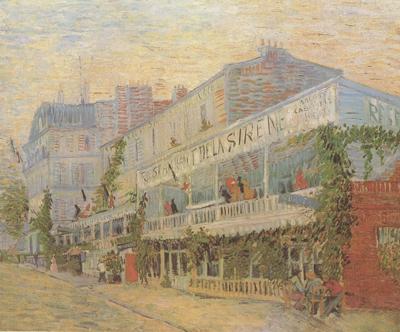 Vincent Van Gogh Restaurant de la Sirene at Asnieres (nn04) oil painting image